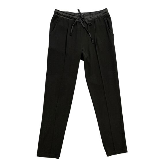 Sanctuary Pants Womens S Small Black Drawstring Pleated Front Satin Waistband - Picture 1 of 14